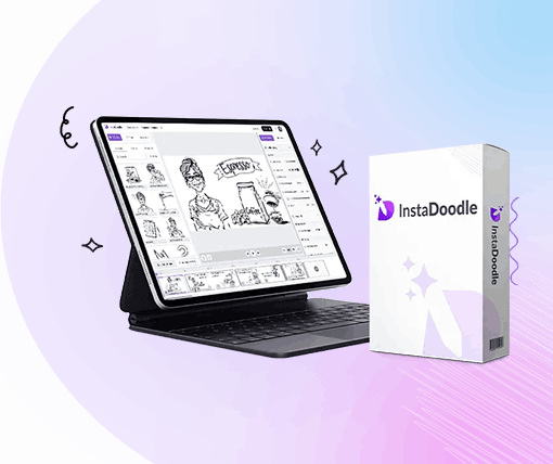 InstaDoodle_AI_whiteboard_video_tool